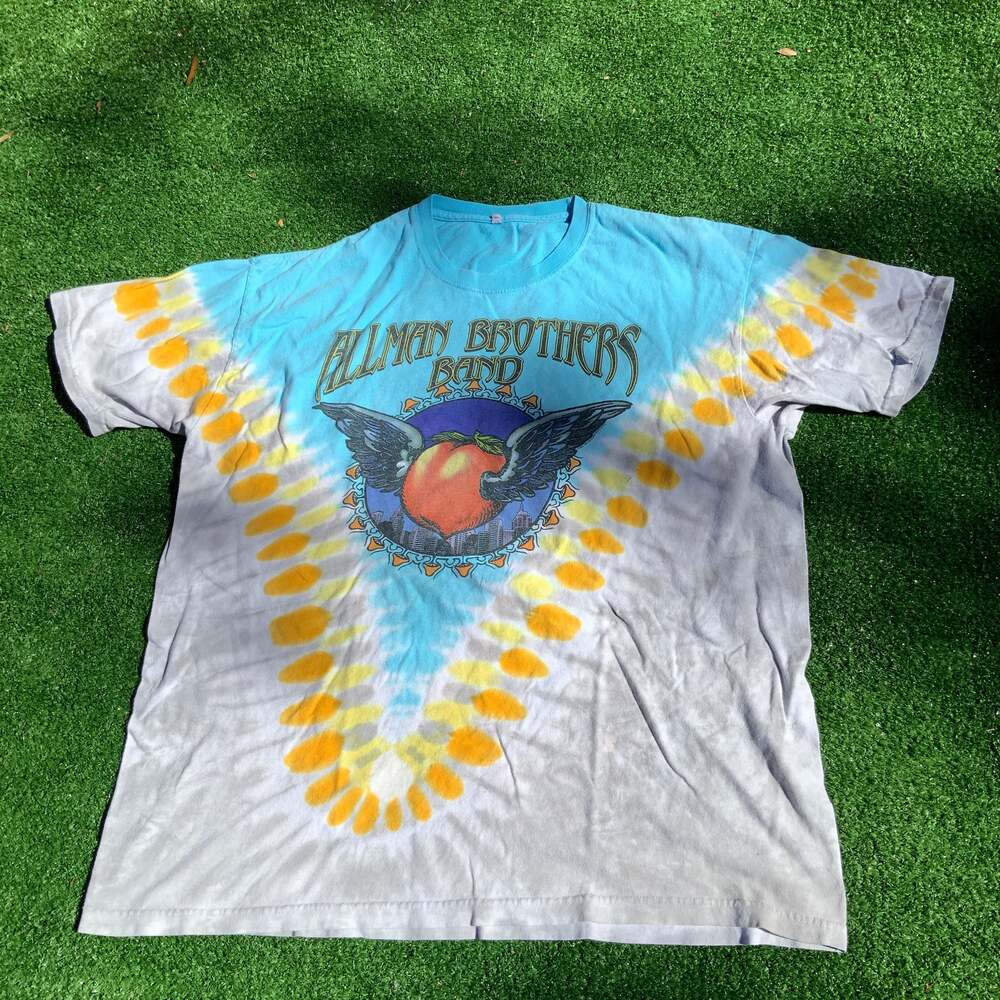 Vintage 2005 Allman Brothers Band Beacon Theatre New York City Tie Dye T-Shirt